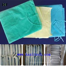 Disposable SMS Non Woven Surgical Gown Medical Dressing Kxt-Sg07